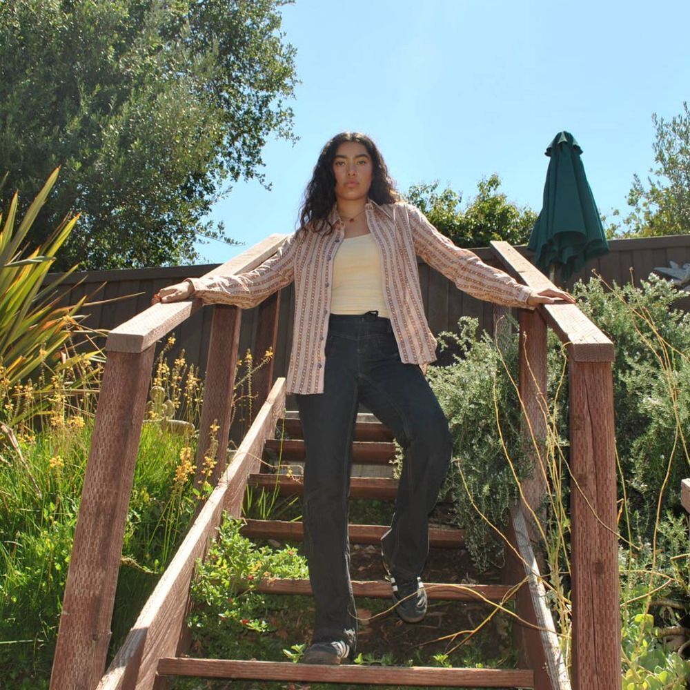 Vintage Givenchy For Chesa Patterned Button Up- S - image 1